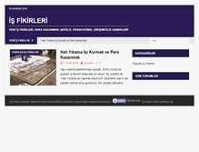 Tablet Screenshot of isfikirleri.org